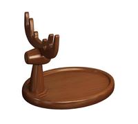 Sharplace Porte-clés en bois pour console d'entrée, plateau porte-clés, rangement pour divers objets, porte-parfum nordique stable pour commode, décoration, Style A