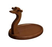 Sharplace Porte-clés en bois pour console d'entrée, plateau porte-clés, rangement pour divers objets, porte-parfum nordique stable pour commode, décoration, Style B