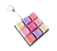 Sharplace Porte-clés mécanique pour clavier, accessoire compact pour fête, jouet pour hommes, femmes et adolescents, Style E