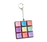 Sharplace Porte-clés mécanique pour clavier, accessoire compact pour fête, jouet pour hommes, femmes et adolescents, Style F
