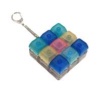 Sharplace Porte-clés mécanique pour clavier, accessoire compact pour fête, jouet pour hommes, femmes et adolescents, Style C