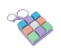 Sharplace Porte-clés mécanique pour clavier, accessoire compact pour fête, jouet pour hommes, femmes et adolescents, Style A