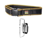 Sharplace Porte-outils portable avec clip ceinture, installation facile, accessoire polyvalent et robuste, idéal pour les charpentiers et les électriciens.