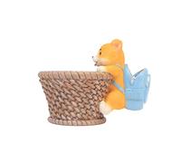 Sharplace Porte-Stylo de Pot de Fleurs sur Le Thème des Animaux Mignons avec Vase de Fleurs en Résine de Drainage Pots de coratifs pour La, Chien