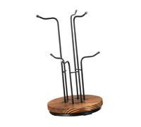 Sharplace Porte-tasses à Café avec Crochets, Support Suspendu pour Tasses à Café, Idéal pour Un Comptoir de Café Ou de Cuisine, 6 hameçons