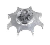 Sharplace Poulie de moteur glace de remplacement, haute performance, fonctionnement fluide, construction métallique, accessoires fiables, pièces de, 12mm