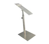 Sharplace Présentoir à Chaussures Support Hauteur réglable présentoir à Chaussures rehausseur de Chaussures pour Magasin Magasin de Chaussures Femmes décoration, Argent brossé