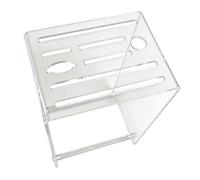 Sharplace Présentoir à couteaux en acrylique transparent, collection moderne, porte-couteaux, égouttoir à couteaux pour la décoration de table à la maison ou de