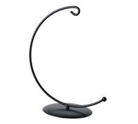 Sharplace Présentoir à ornements, support pour carillon éolien, porte-pinceaux de calligraphie polyvalent en fer noir pour pendentifs, mini-terrariums et, Style A