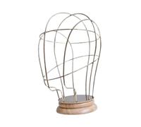 Sharplace Présentoir de Chapeau de Perruque Robuste, Tête de Mannequin, pour Salon de Beauté Ou Casque de Magasin