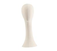 Sharplace Présentoir de Chapeau, Modèle de Tête de Mannequin, Support D'écouteurs, Porte-perruque En Lin, Modèle D'affichage de Postiche pour Casque, Chapeau D', Long cou