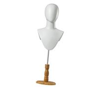 Sharplace Présentoir de chapeaux, support de perruque, bureau, autonome, polyvalent, hauteur réglable, tête de mannequin pour foulard, coiffure, casquette, Stand Marron