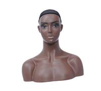 Sharplace Présentoir de tête de mannequin féminin, présentoir de perruques pour postiches, lunettes, maison