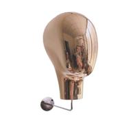 Sharplace Présentoir mural pour tête de mannequin, chapeau, perruque, détachable, élégant, à suspendre, pour casquette, casque, bandeau