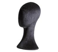 Sharplace Présentoir pour tête de mannequin, perruque, bonnet, chapeau, serre-tête, collier, etc. Portable, stable et Porte-perruque portable et, Style A