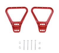 Sharplace Prise Remorque Treuil Prise Coupleur Poignée 2pcs, Rouge 175A
