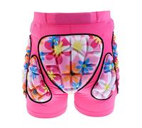 Sharplace Protège-Hanche pour Enfants Rembourré Protecteur Hanche Fessier Cuisse Coccyx pour Sports Ski Roller Patinage Snowboard Cyclisme Vélo, Rose, M