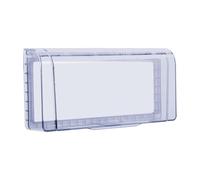 Sharplace Protège-prises Extérieur, Cache-prise Imperméable, Installation Rapide, étui de Protection pour Espace Extérieur, Bleu