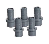 Sharplace Raccord cannelé pour Tuyau, connecteur Rapide, diamètre extérieur 20 x 16 mm, en PVC, Adaptateur pour Pompes à air, Piscine, Jardin, Bricolage