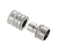 Sharplace Raccord Rapide pour Tuyau d'arrosage en Acier Inoxydable, Remplacement de qualité supérieure, Installation Facile, connecteur de Tuyau