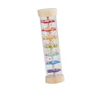 Sharplace Rainmaker - goutte de pluie colorée en perles, jouet éducatif Montessori, bâton de pluie, développement sensoriel pour bébés, outil pédagogique, en-ciel