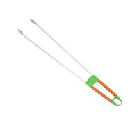 Sharplace Ramasseur de déchets, outil d'assistance pour atteindre les déchets, pince de ramassage des déchets en alliage d'aluminium pour, cour, Tête de Fer