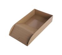 Sharplace Rampe de Piscine pour Reptiles, mangeoire pour Tortues, conteneur, Plaque d'alimentation, Grand Ornement d'aquarium, Bol d'eau pour Reptiles, Bol de, Café léger