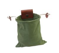 Sharplace Recherche en Toile avec Passant Ceinture, Accessoire Polyvalent, léger pour Le Rangement des Outils, Pochette à Cordon résistante à, Vert