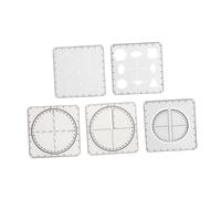 Sharplace Règle géométrique, pochoirs de dessin, modèles de mesure, fonctions mathématiques, règle pour l'architecture, le travail du bois, la peinture, la, pour La 9e Année