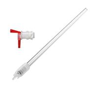 Sharplace Remplisseur de bouteilles à ressort, accessoires de brassage professionnels, outil de brassage transparent de 35 cm, d'embouteillage pour, avec Robinet