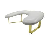 Sharplace Repose-mains professionnel pliable pour nail art, incliné à 15°, design ergonomique, idéal comme cadeau pour femme, Blanc