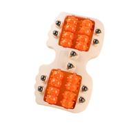 Sharplace Rouleau de massage des pieds, massage Shiatsu, usage domestique et professionnel pour femmes et hommes, Orange