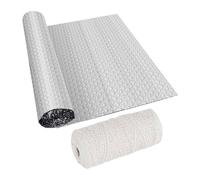 Sharplace Rouleau d'isolant réfléchissant en feuille, film isolant à bulles doublement réfléchissant pour fenêtres, toits de camping-cars et pots de fleurs, 60 Cm X 300 Cm