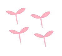 Sharplace s de dessin animé, portepapier marqueur de livre pour adolescents enfants écrivains accessoires de livre à la maison, Rouge