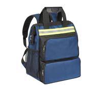 Sharplace Sac à dos à outils pour hommes, électricien, travail robuste, tissu Oxford imperméable, sac de rangement pour outils, sac de transport, Hauteur 40 Cm