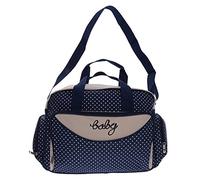 Sharplace Sac à Langer Sac à Main, Multifonction étanche Voyage Maternité Sac à Langer à Couches pour mère, Poches, Grande,Élégant, Petite Marine
