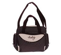 Sharplace Sac à Langer Sac à Main, Multifonction étanche Voyage Maternité Sac à Langer à Couches pour mère, Poches, Grande,Élégant, Petite Brun