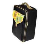 Sharplace Sac à Outils de Barbier, Accessoires de, étui de Train, Organisateur de Barbier, Grande Capacité, Poignée Portable, Sac de Rangement pour Outil, jaune