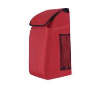 Sharplace Sac de Chariot de Courses en Tissu Oxford, imperméable, Pliable, Accessoires de Chariot à Main, Sac de Rechange, Sac de Remplacement pour Chariot, Rouge