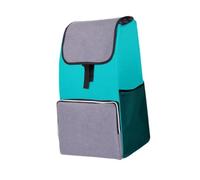 Sharplace Sac de Rangement pour Chariot de Courses, Grande capacité, Pliable, Portable, Accessoires pour Chariot à Main avec Poche Avant, Sac de Rechange en, Menthe