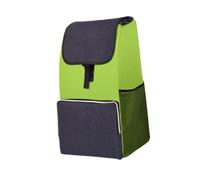 Sharplace Sac de Rangement pour Chariot de Courses, Grande capacité, Pliable, Portable, Accessoires pour Chariot à Main avec Poche Avant, Sac de Rechange en, Vert