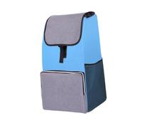 Sharplace Sac de Rangement pour Chariot de Courses, Grande capacité, Pliable, Portable, Accessoires pour Chariot à Main avec Poche Avant, Sac de Rechange en, Bleu