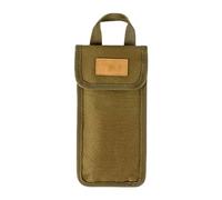 Sharplace Sac de rangement pour piquets de tente, pochette de rangement pour clous au sol, fourre-tout utilitaire, accessoires de tente, sac pour piquets de, Kaki 22cmx12.5cm