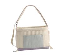 Sharplace Sac de Transport de Porte-Chiens, Porte-Chiots de Voyage, Sac à bandoulière Confortable pour Chaton randonnée extérieure de Marche Petits Animaux, Beige