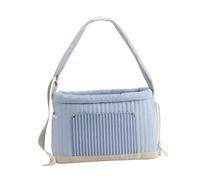 Sharplace Sac de Transport de Porte-Chiens, Porte-Chiots de Voyage, Sac à bandoulière Confortable pour Chaton randonnée extérieure de Marche Petits Animaux, Bleu