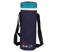 Sharplace Sac Isotherme pour Bouteille d'eau, avec Sangle réglable pour Bouteille d'eau, Sac fourre-Tout étanche pour Voyage, Couvercle Bleu