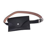 Sharplace Sac Mini Bande Taille Sacoche Ceinture Pochette Porte Monnaie Unisexe Voyage Camping - Noir, comme décrit