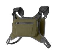 Sharplace Sacoche de Poitrine, Gilet Utilitaire Portable, Sac d'entraînement léger pour la Course à Pied, la randonnée et Les Sports de Plein air, Vert