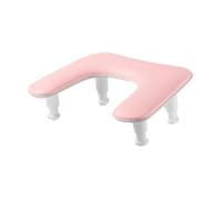Sharplace Salon nail art hand repos salon repos hand coussin manucure table tampon u forme de forme réglable outil salon outil pour les ongles de maison, Rose