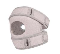 Sharplace Sangle de soutien du tendon rotulien réglable et antidérapante pour le cyclisme, la randonnée, le sport et le fitness, Gris